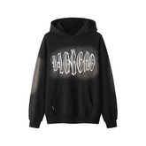 Embroidery Letter Tie Dye Hoodie
